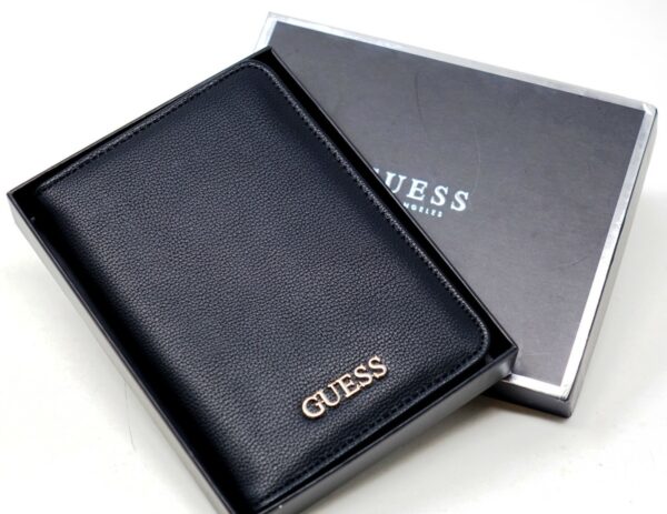 GUESS PASSAPORT WALLET - BLACK - Imagen 3