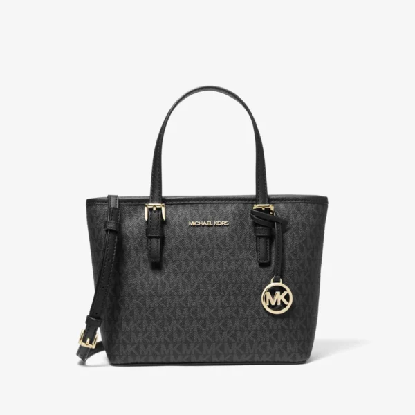 MICHAEL KORS - JET SET TRAVEL TOTE SMALL BLACK