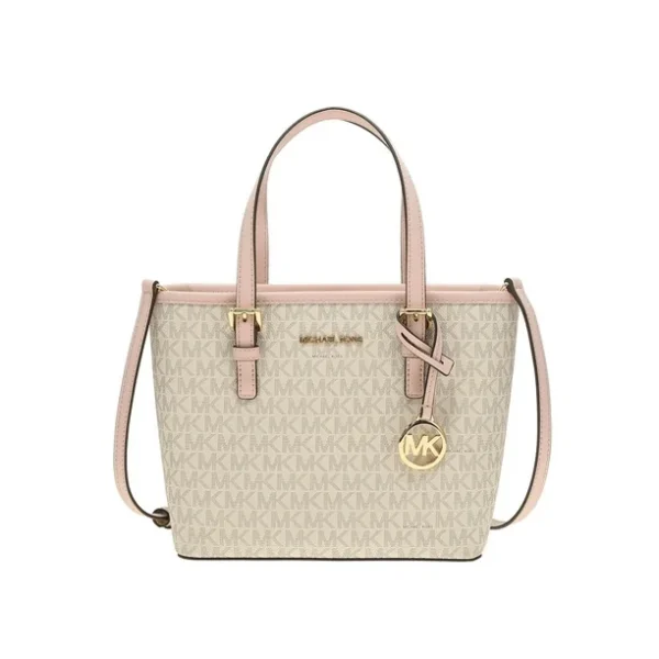 MICHAEL KORS -  JET SET TRAVEL TOTE SMALL BLUSH BEIGE