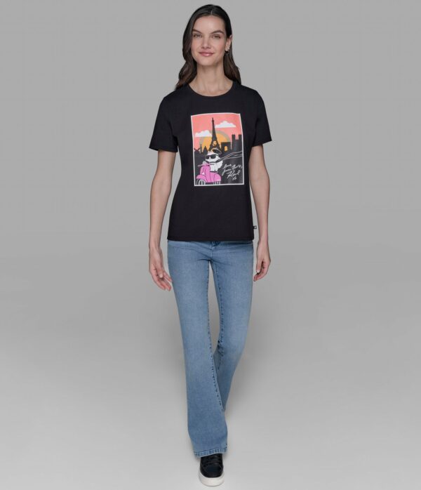 KARL LAGERFELD CHOUPETTE VESPA TEE - Imagen 2