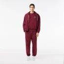 LACOSTE SUDADERA GUINDA