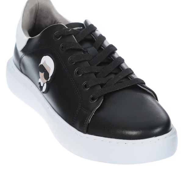 KARL LAGERFELD - LEATHER BLACK HOMBRE