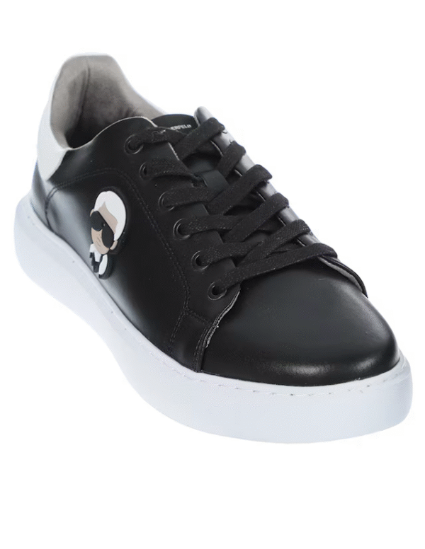 KARL LAGERFELD - LEATHER BLACK HOMBRE
