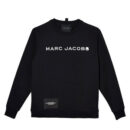 MARC JACOBS LOGO THE SWEATSHITH IN BLACK