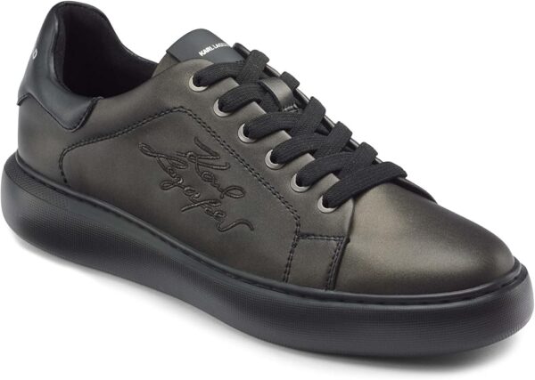 KARL LAGERFELD - PARIS SILVER  LEATHER MAN MADE HOMBRE