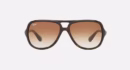 RAY BAN RB4162 LIGHT HAVANA/GRADIENT BROWN