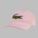 LACOSTE - GORRA DE ALGODÓN ROSA