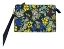 TORY BURCH CARTERA MUÑEQUERA - AZUL FLORES