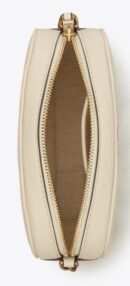 TORY BURCH - KIRA CHEVRON SMALL CAMERA BAG NEW CREAM