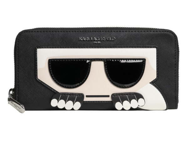 KARL LAGERFELD MULTI CONTINENTAL WALLET NEGRA