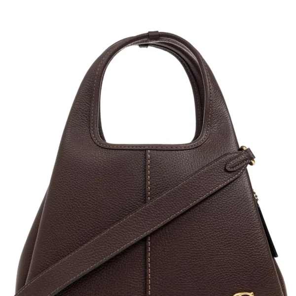 COACH LANA SHOULDER BAG CAFE